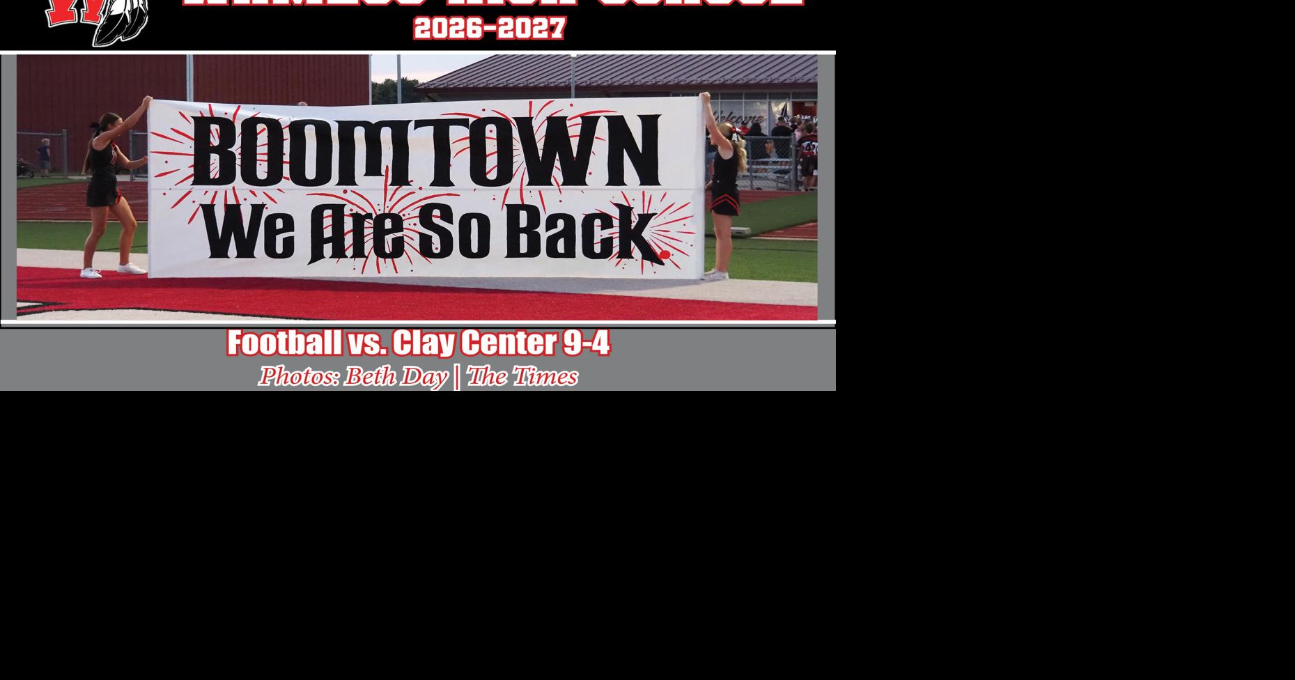 WHS FB vs Clay Center 9-4