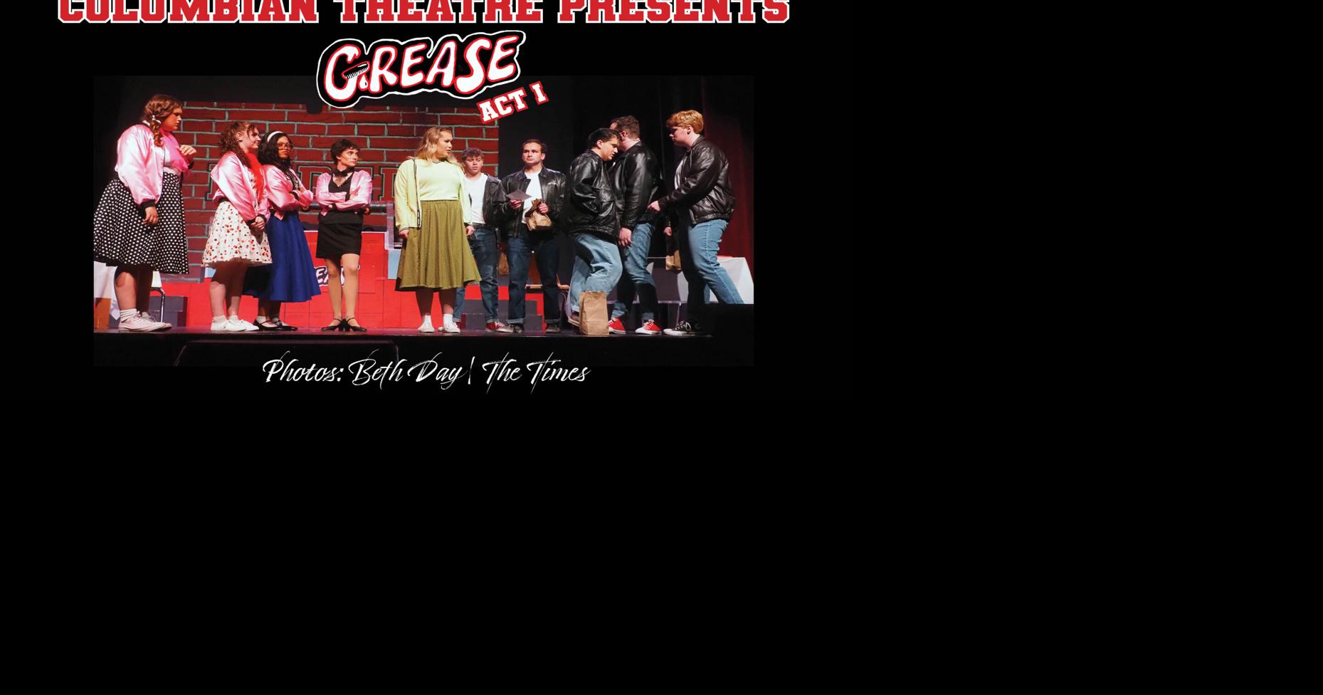Columbian Theatre presents Grease (Act 1)