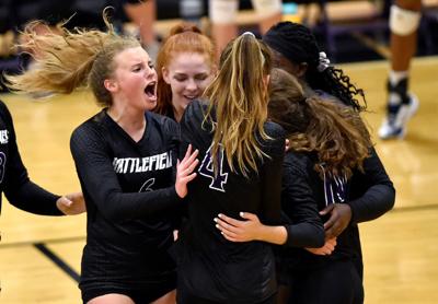 Battlefield Wins 1st State Volleyball Match In History To Advance To Class 6 Semifinals Sports Princewilliamtimes Com