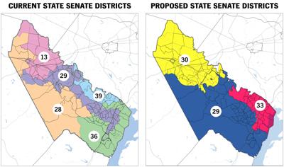 State Senate Districts.jpg redistricting maps as proposed by the Va. Supreme Court