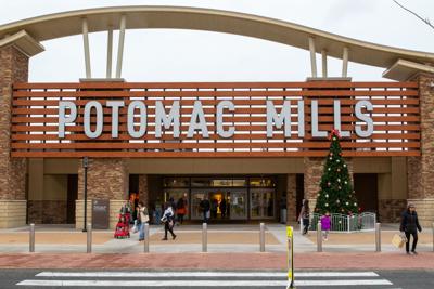 Potomac Mills mall outdoor view