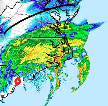 Tropical Storm Hermine Edges Into Virginia 