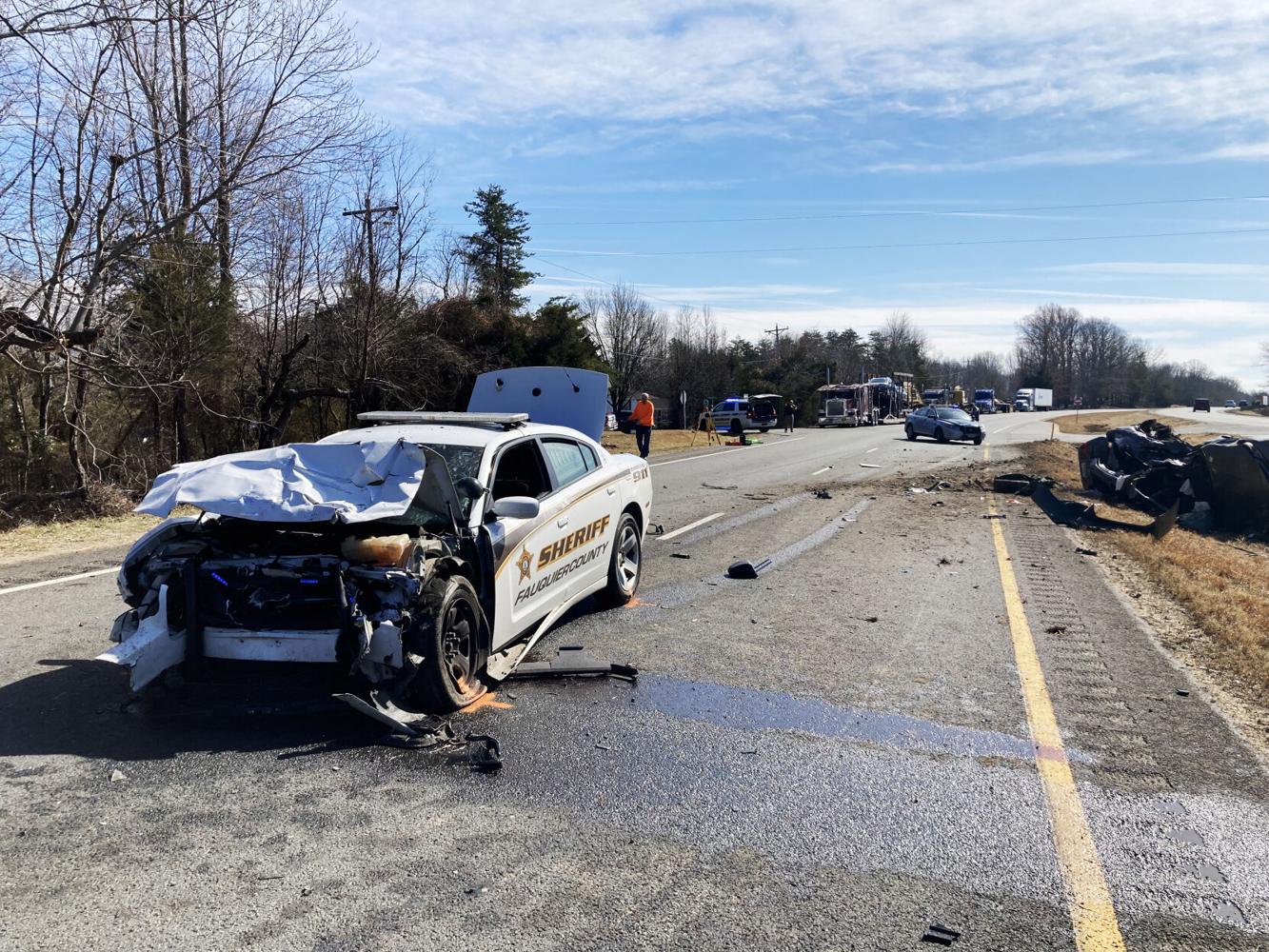 UPDATED Fauquier County deputy placed on leave after fatal crash
