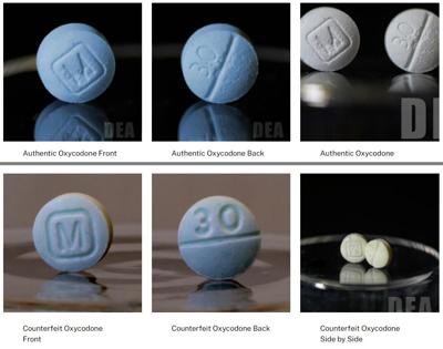 Authentic vs. counterfeit prescription drugs