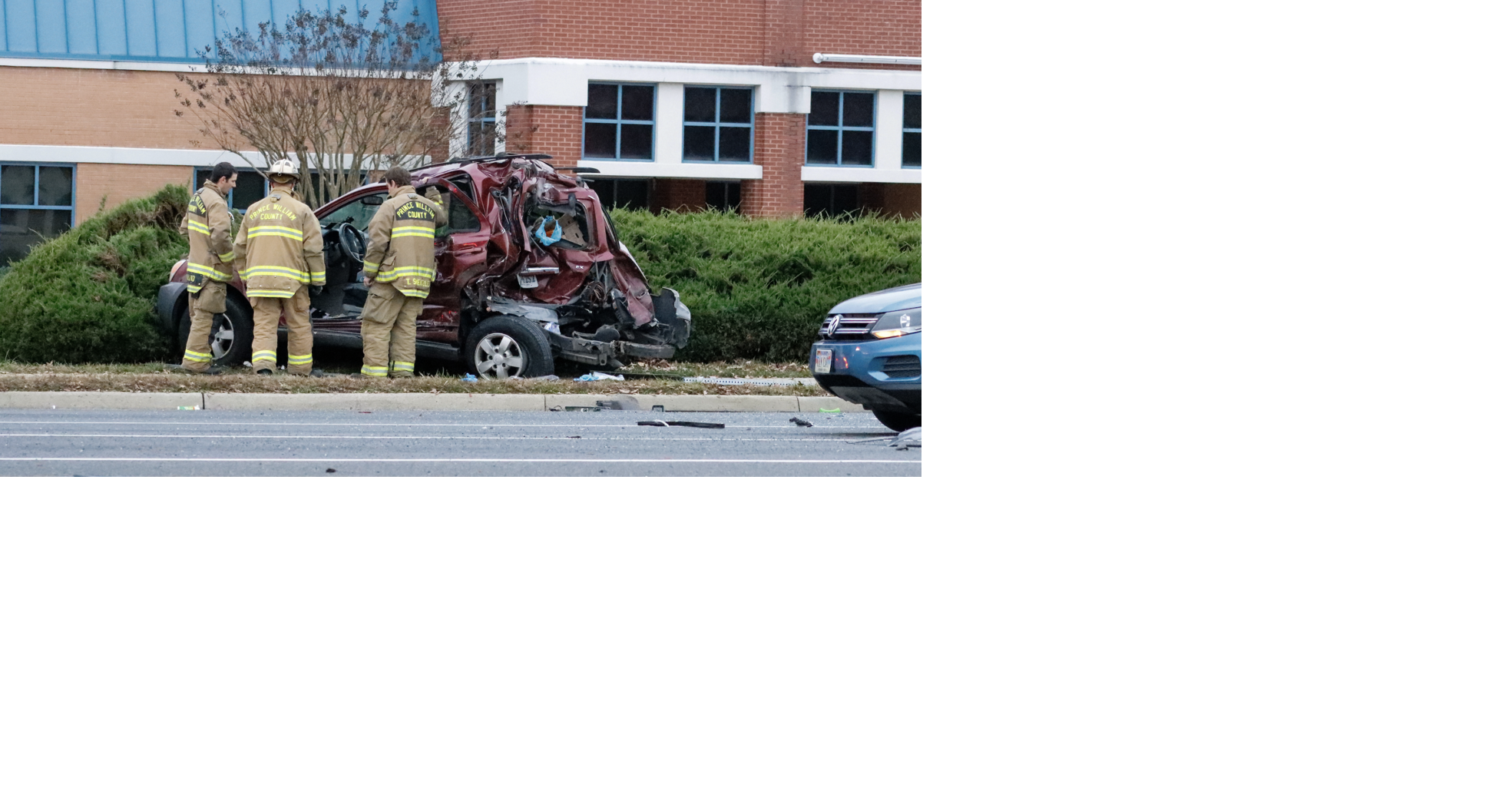 Police 2 separate crashes along Caton Hill Road send 2 people to the hospital with injuries