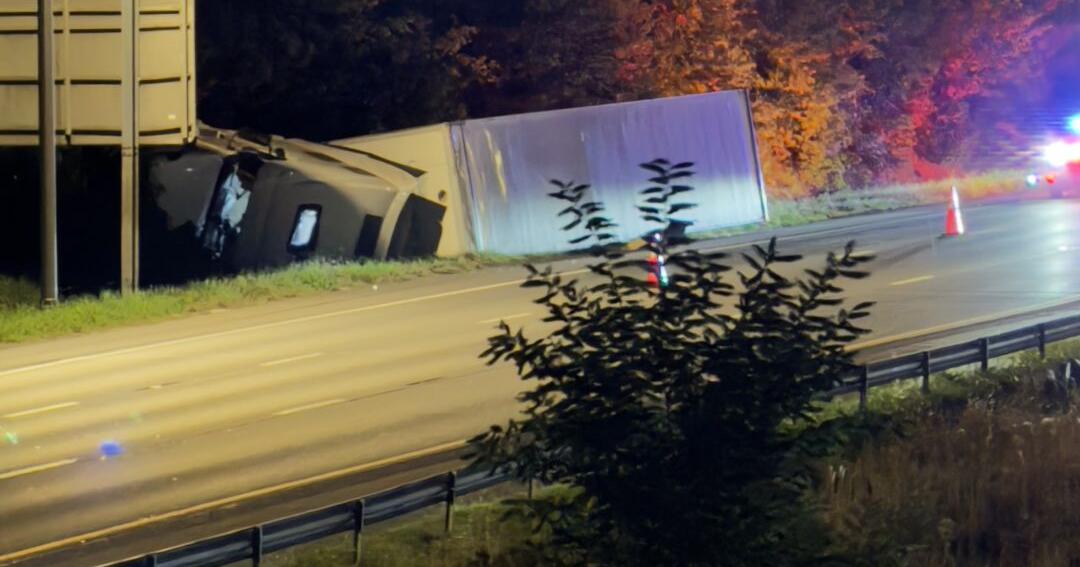 Truck driver killed on I-95 when truck overturns into ditch | News ...