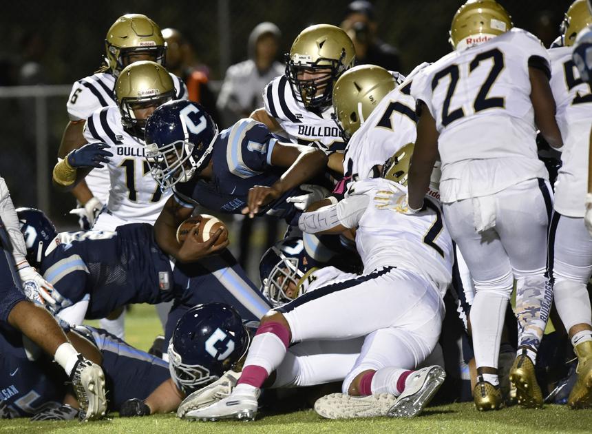 Hylton Wins 15 Fumble Contest Vs Colgan To End 2 Game Football