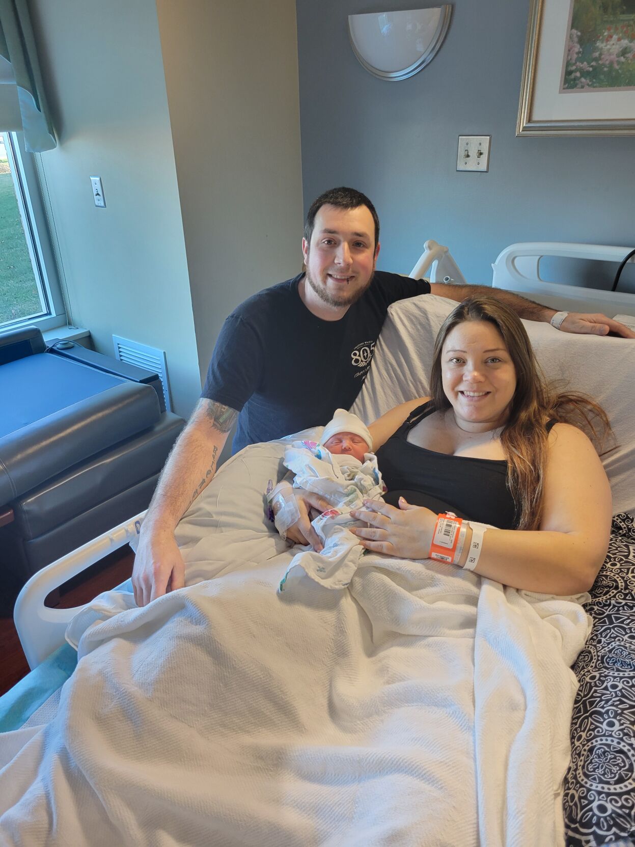 Culpeper couple welcomes first baby of the year born at UVA Prince ...