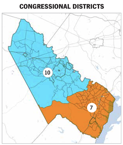 U S congressional districts in Prince William County