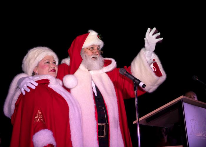 PHOTOS Santa lights the Manassas Christmas tree News