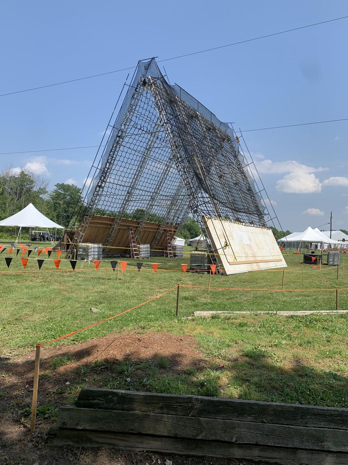 Tough Mudder 'MudderHorn" obstacle