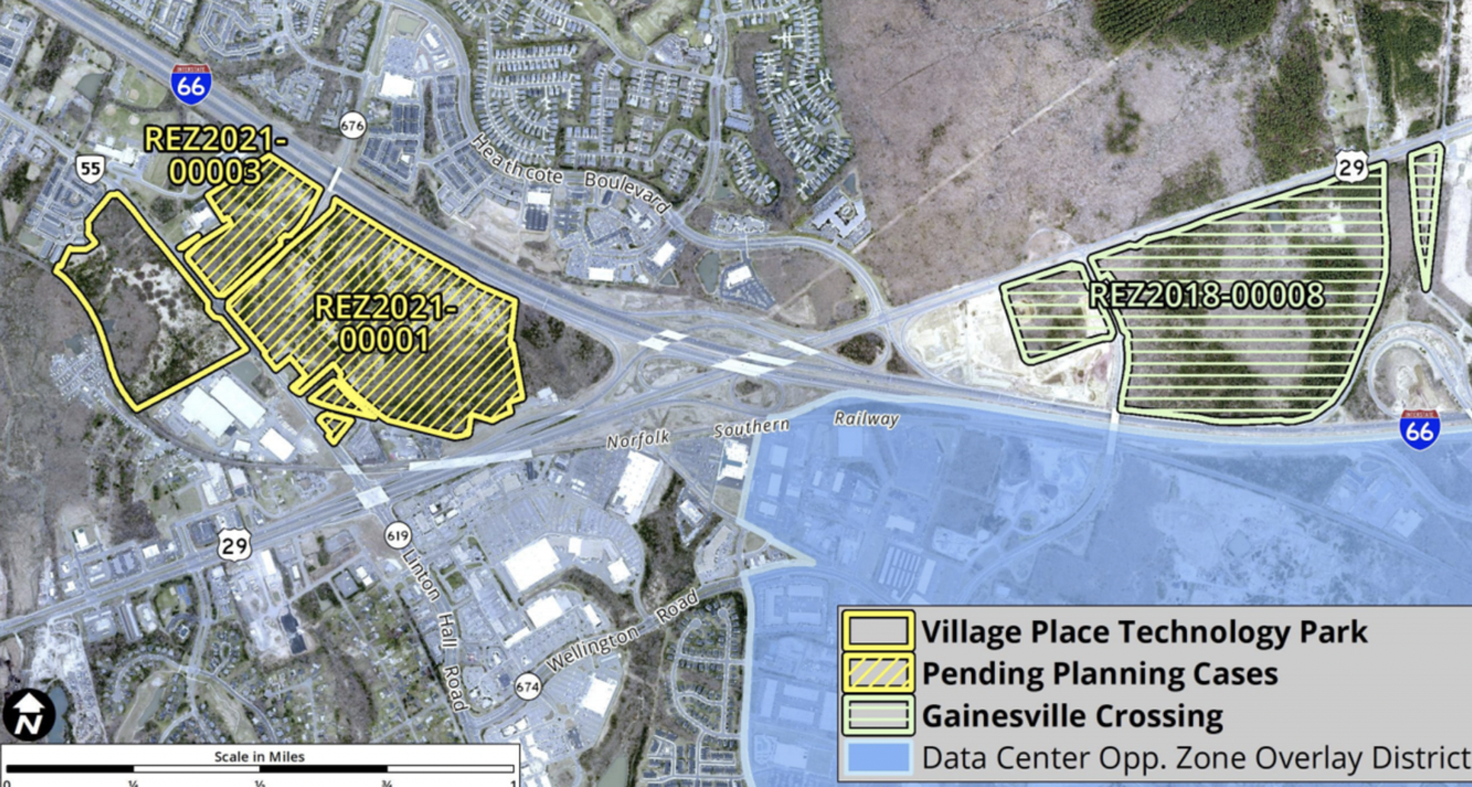 Prince William Times: Supervisors approve 103 acre data center plan