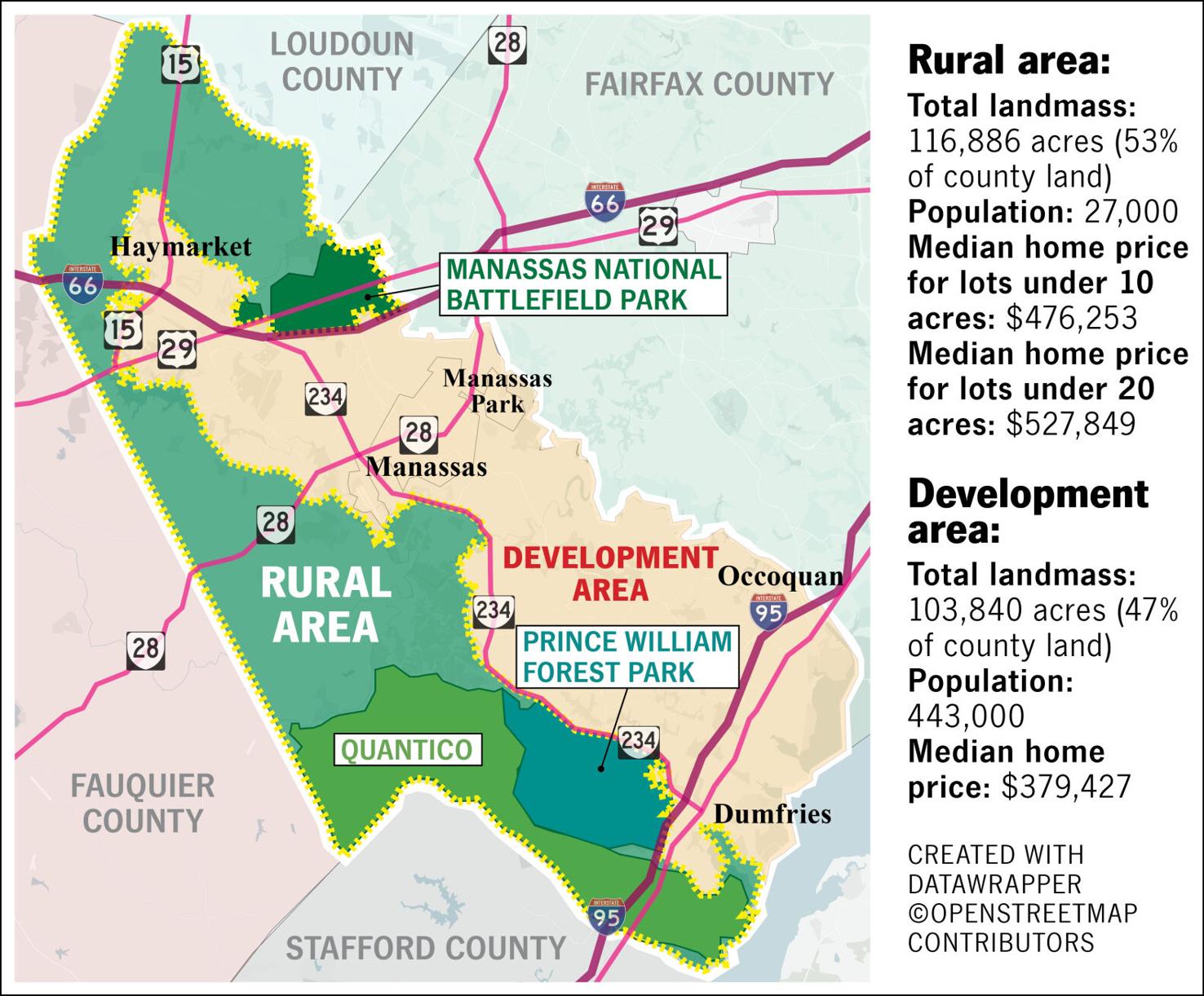 ‘Rural crescent’ no more? County proposes major changes in