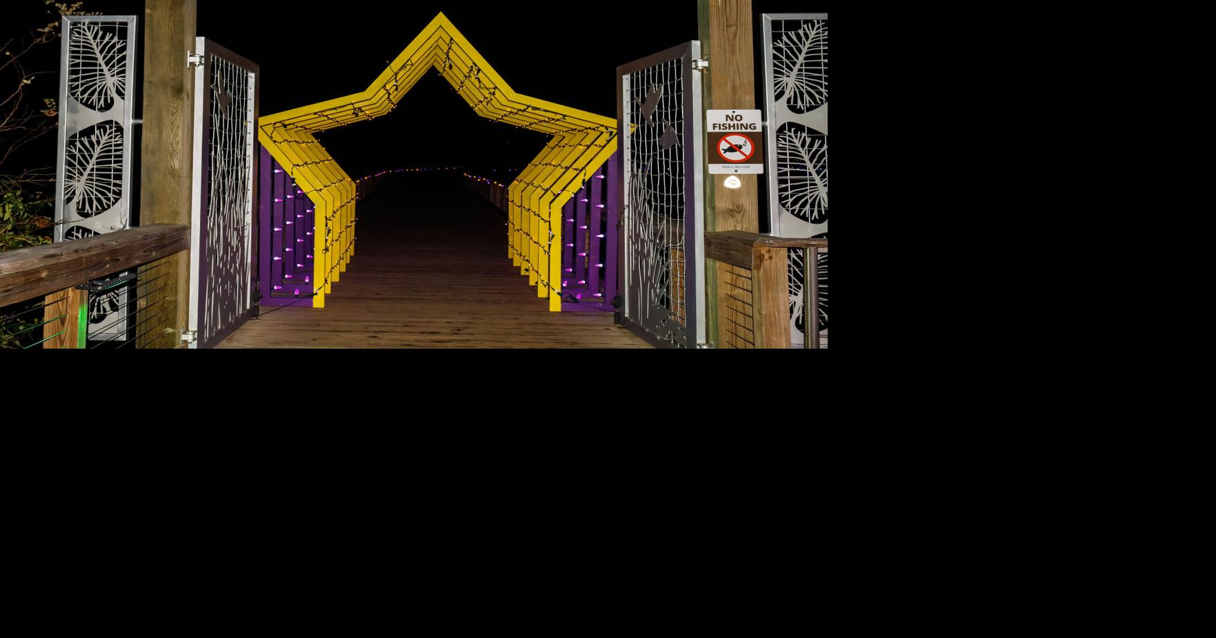 Shimmering light displays brighten the season