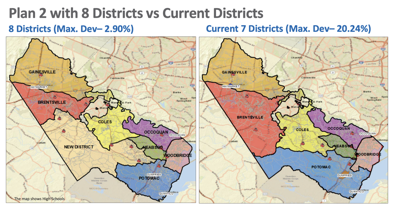 UPDATED: County board sticks with 7 magisterial districts | News |  princewilliamtimes.com