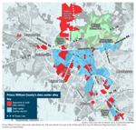 Prince William County data center map