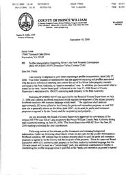 Silver Lake Park proffer interpretation