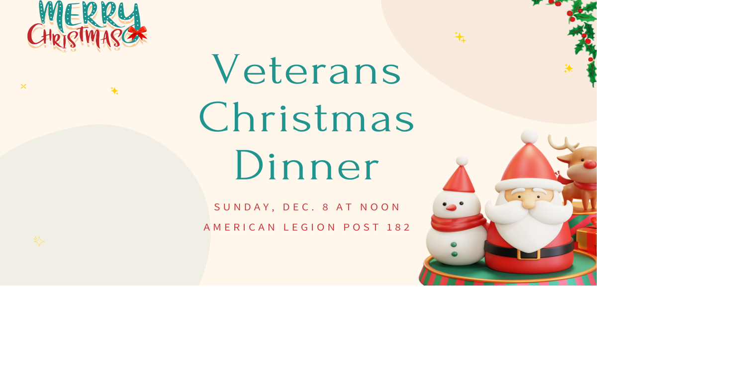 Veterans Christmas Dinner Community