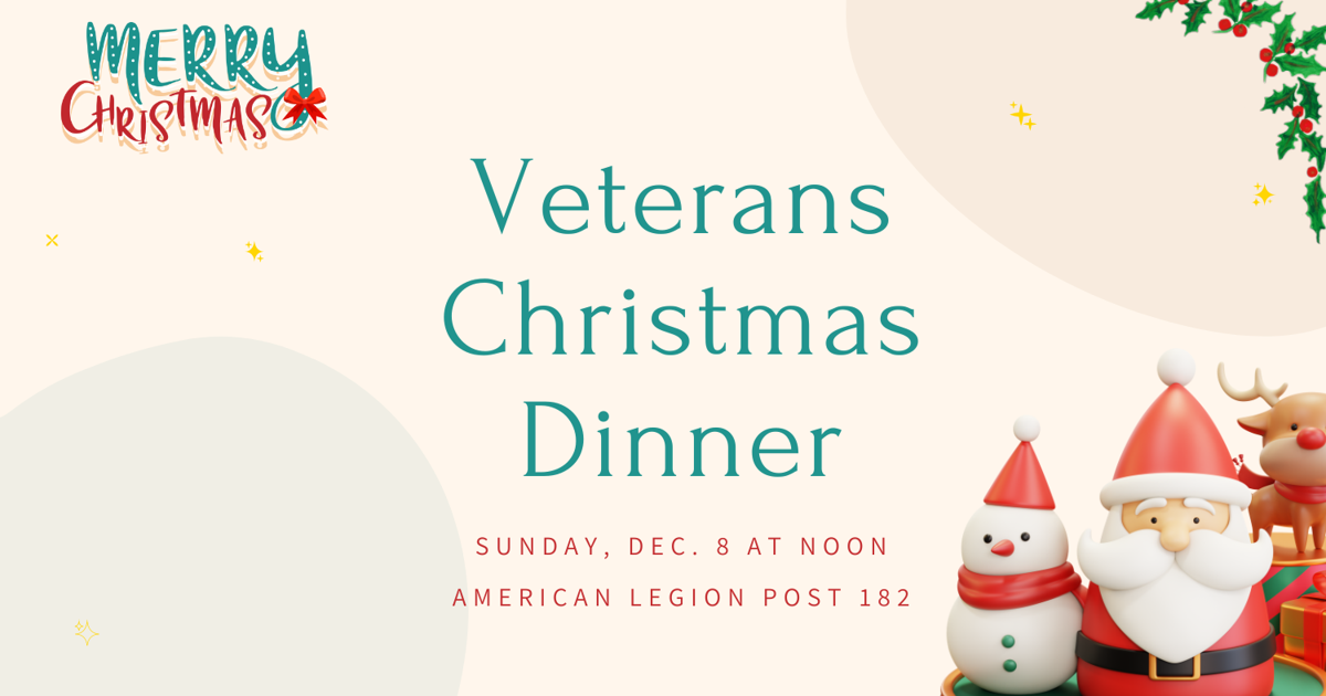 Veterans Christmas Dinner Community