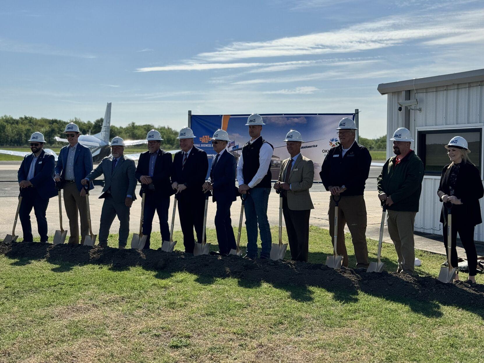 MidAmerica Industrial Park Breaks Ground on 3.1 Million Airport