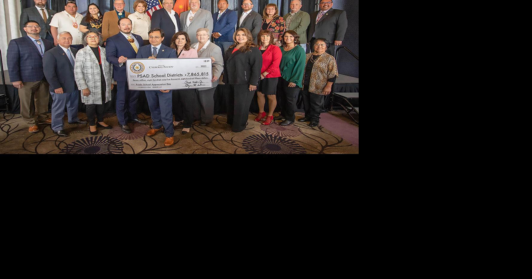 Cherokee Nation Contributes Record 7.8M to 109 School Districts