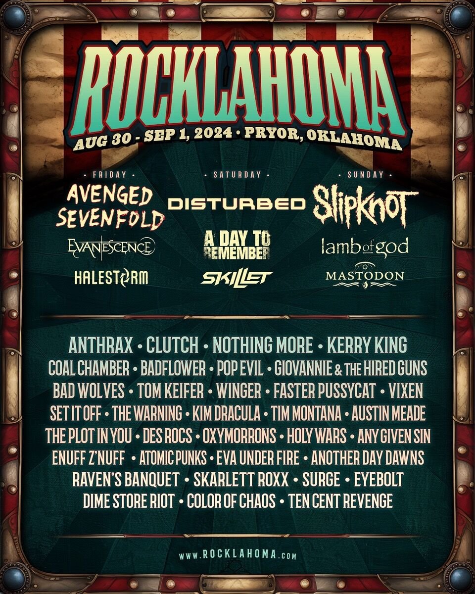 Rocklahoma Announces Its Biggest Lineup Ever for 2024 | News | pryorinfopub.com