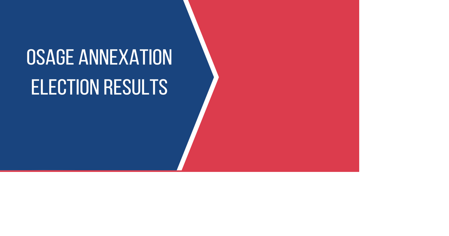 Osage Annexation Election Results News