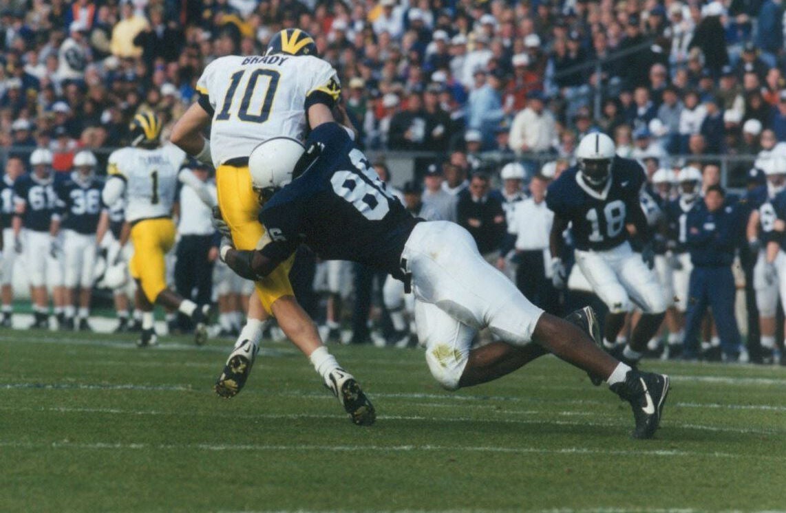 That'd be Tom Brady', A look back at Brady's 1999 Beaver Stadium silencer  over Penn State football, Penn State Football News