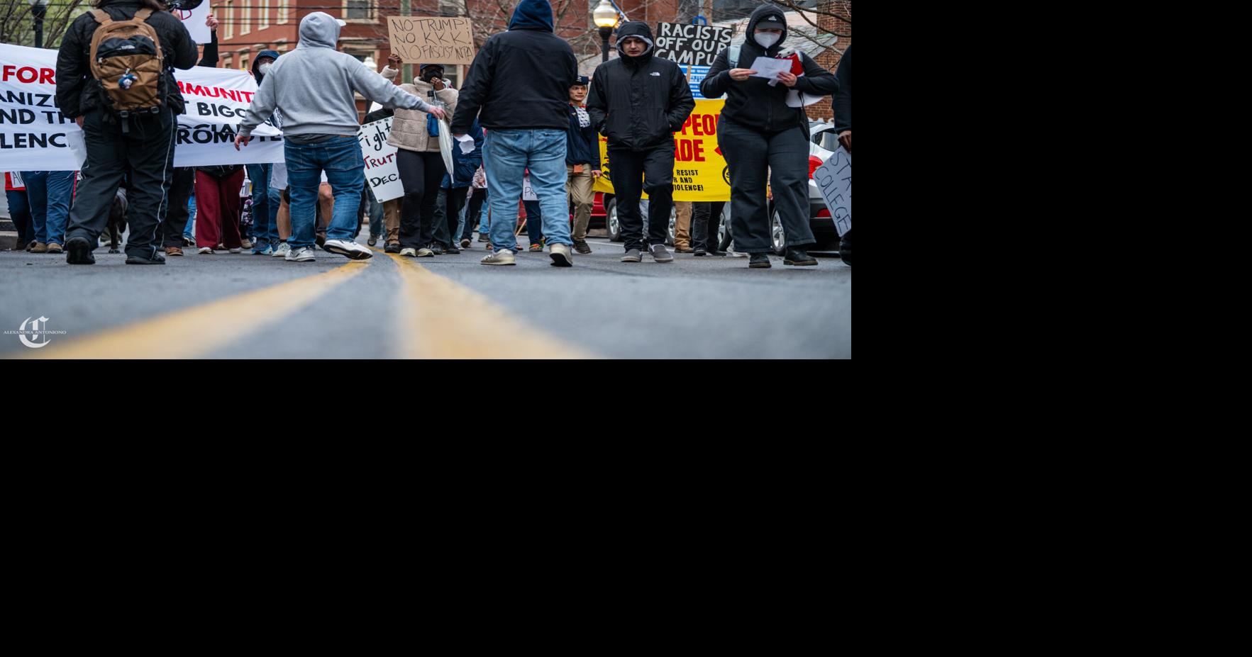 Penn State students protest against ICE activity | University Park ...