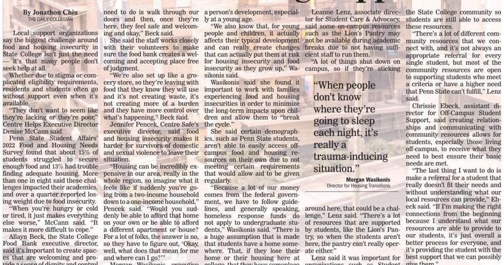The Daily Collegian for Dec. 5, 2025 | Print Editions | Daily Collegian ...