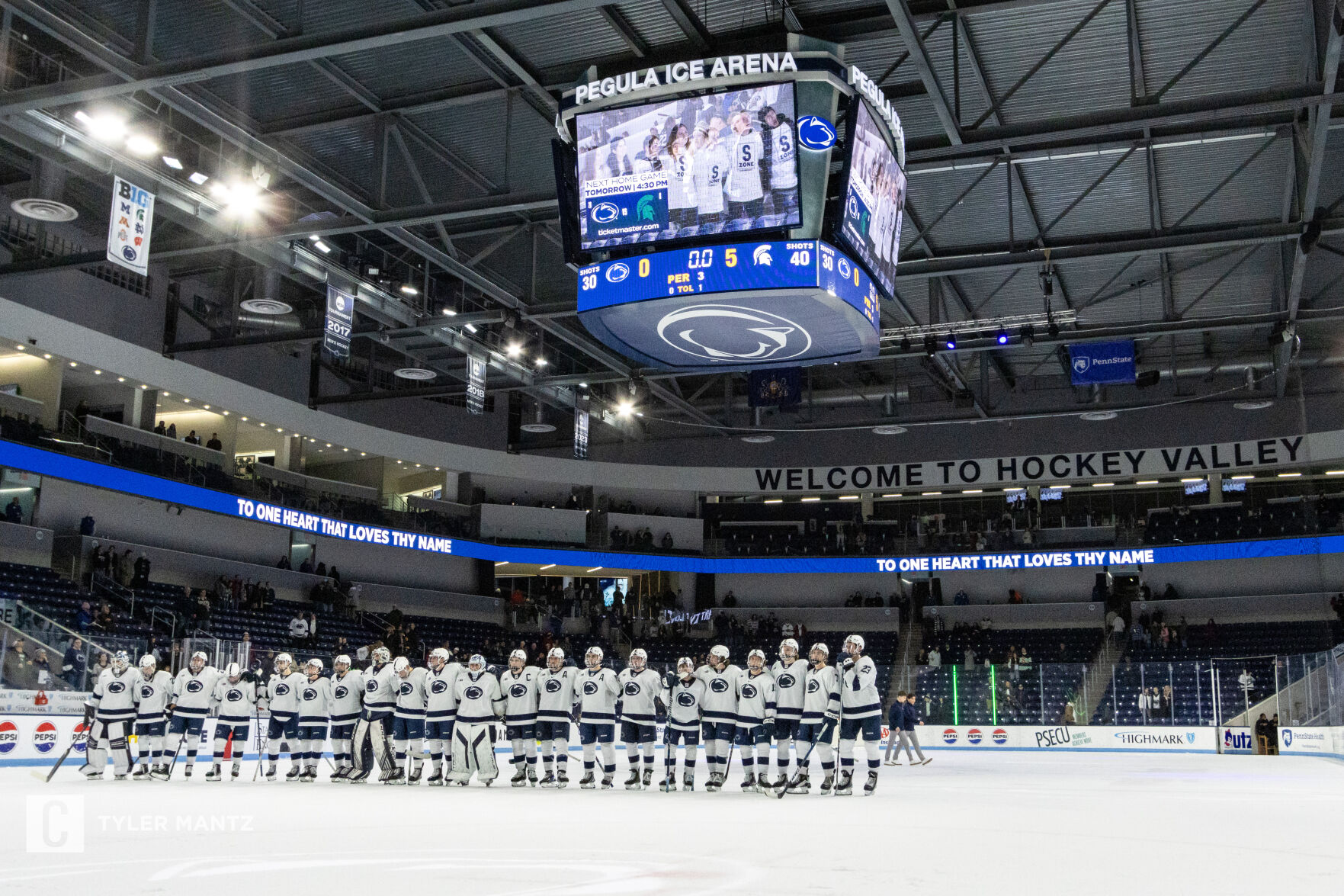 Penn State Men's Hockey Snaps Losing Streak With Home Victory Over Ohio ...