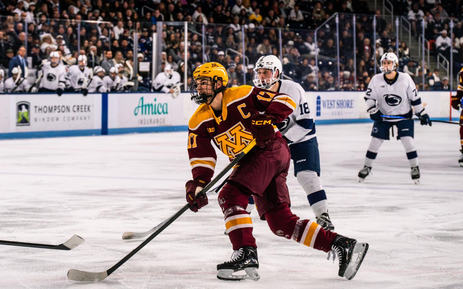 Men's Hockey vs Minnesota, Brody Lamb (MIN) | | psucollegian.com