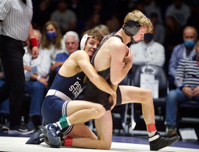 Penn State wrestling flexes depth against Indiana with Roman Bravo