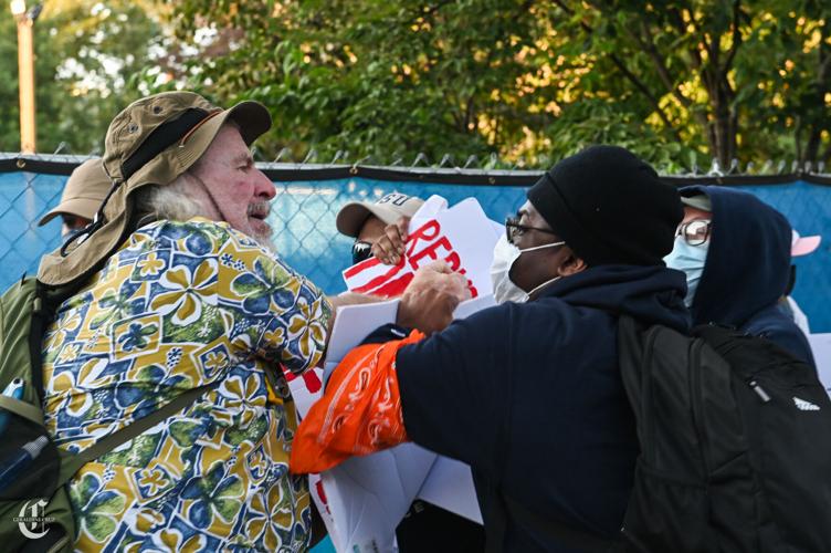 SCDS holds anti-ICE protest, sparking confrontation | University Park ...