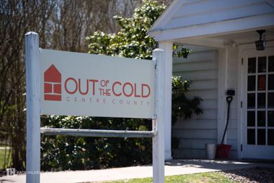 Out of the Cold sign