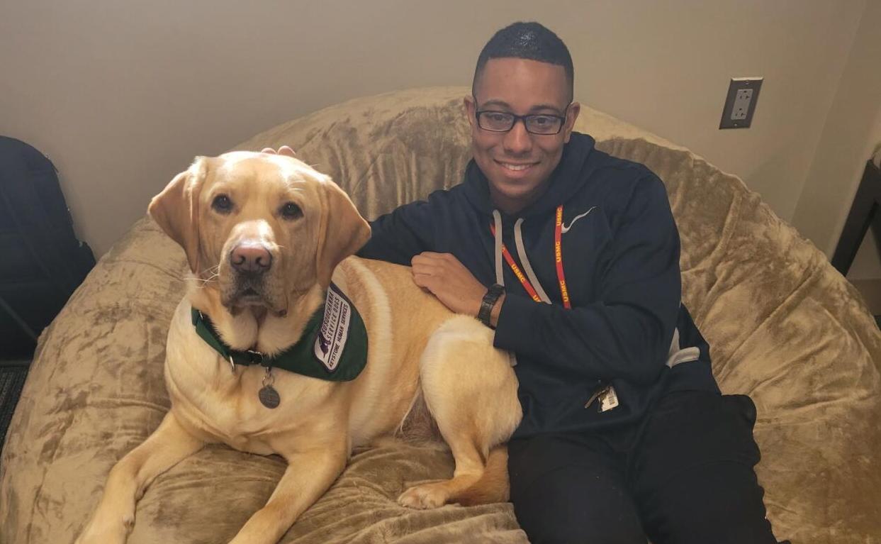 Training service dogs for military members is therapy for veterans at  Penn's new program