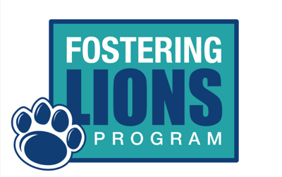Fostering Lions Program graphic