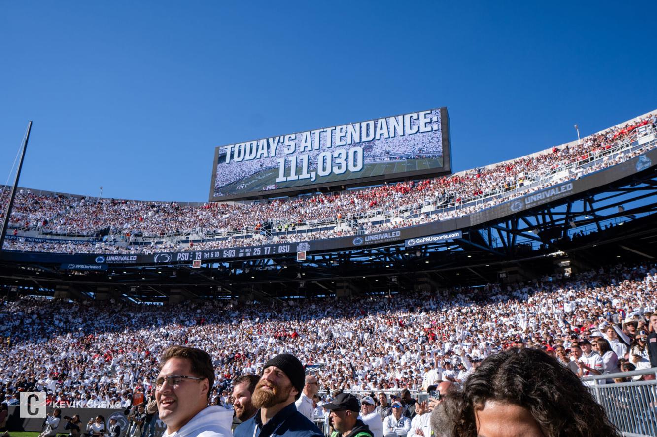 PSU Football vs Ohio State, Attendance