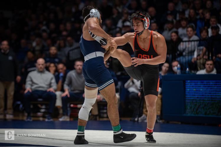 Penn State wrestling freshmen shine in dominant performance against