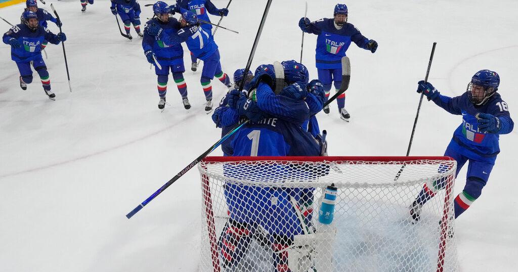 Penn State women's hockey forward Matilde Fantin powers Italy to Olympic win over Japan