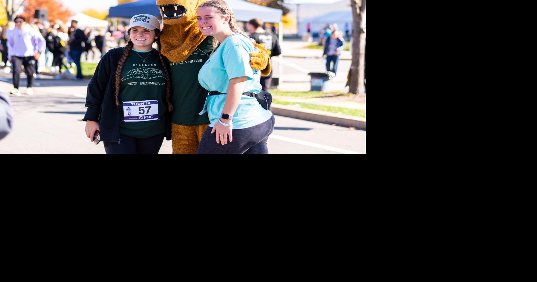 Thon 5K After race with lion Penn State, State College News