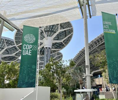 28th UN Climate Change Conference signs