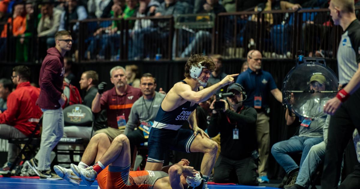Penn State wrestling rides 3 comeback wins and 7 All-Americans to ...