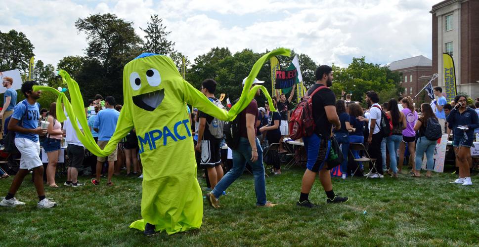 Hundreds of open doors for Penn State students at annual Spring Involvement Fair Here