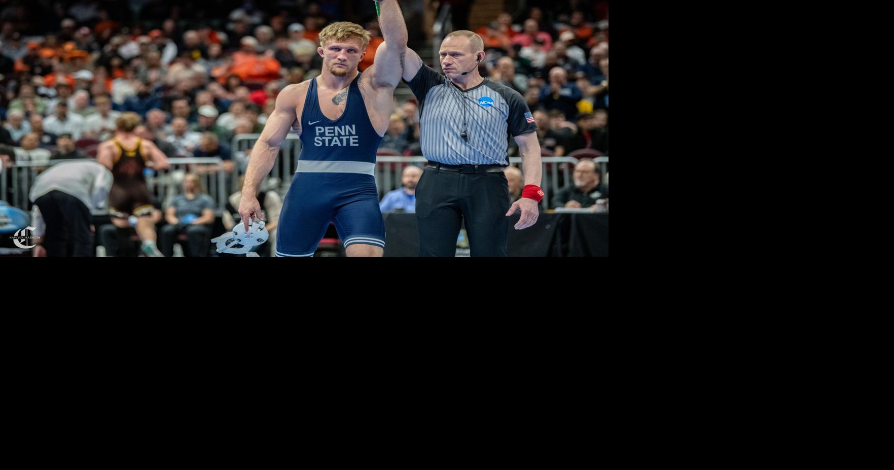 Penn State wrestling’s Josh Barr cruises to first national title, beats Oklahoma State’s Cody Merrill