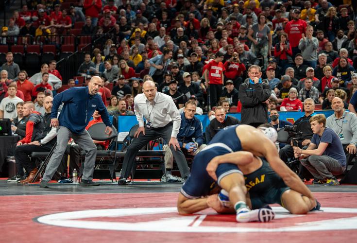Penn State wrestling’s Aaron Brooks, Michigan’s Myles Amine eager for