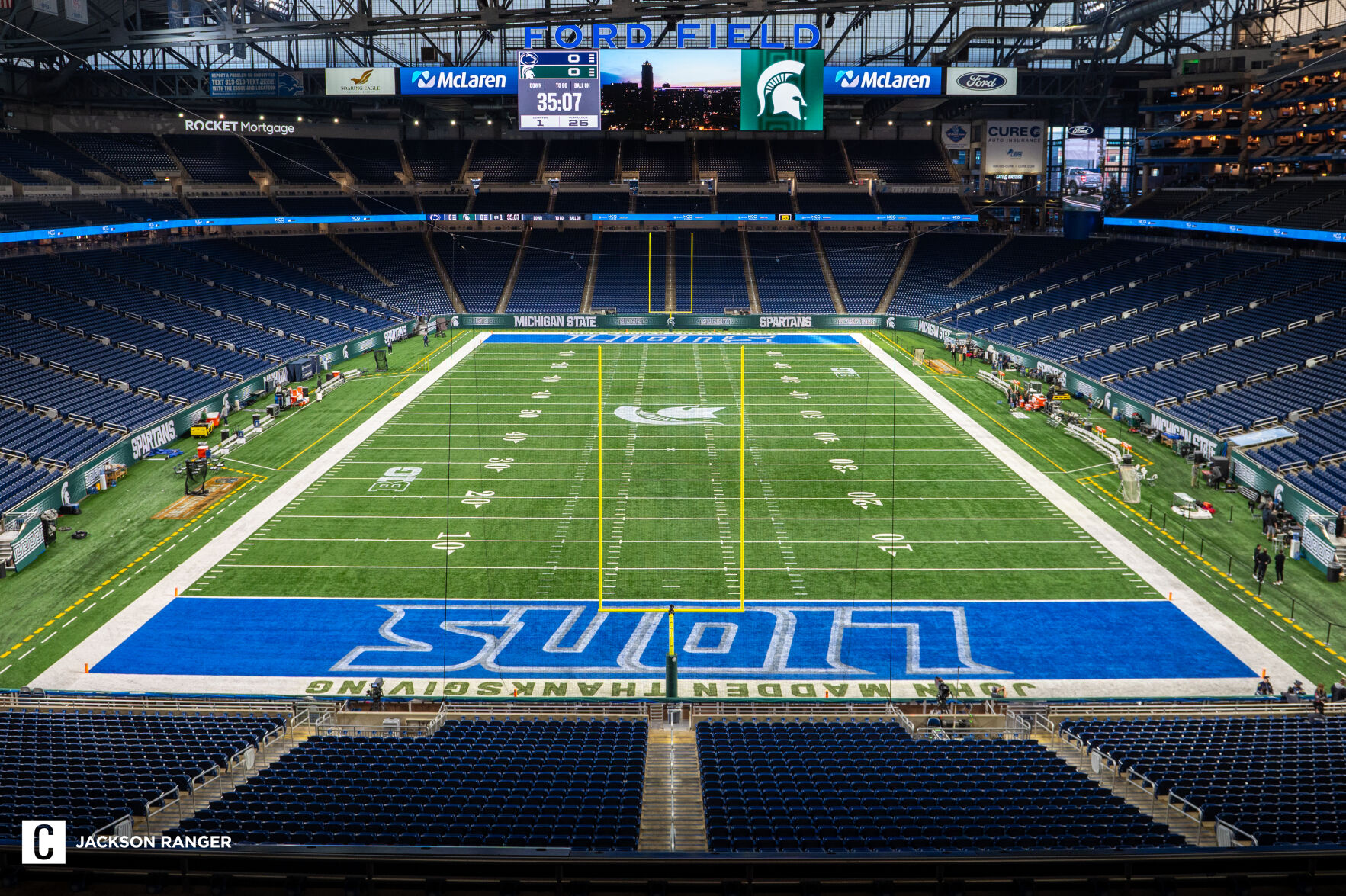 PSU Football V. Michigan State, Ford Field