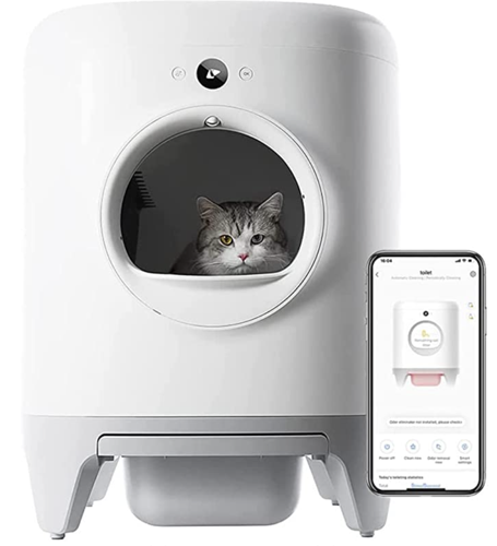 litter for self cleaning litter box