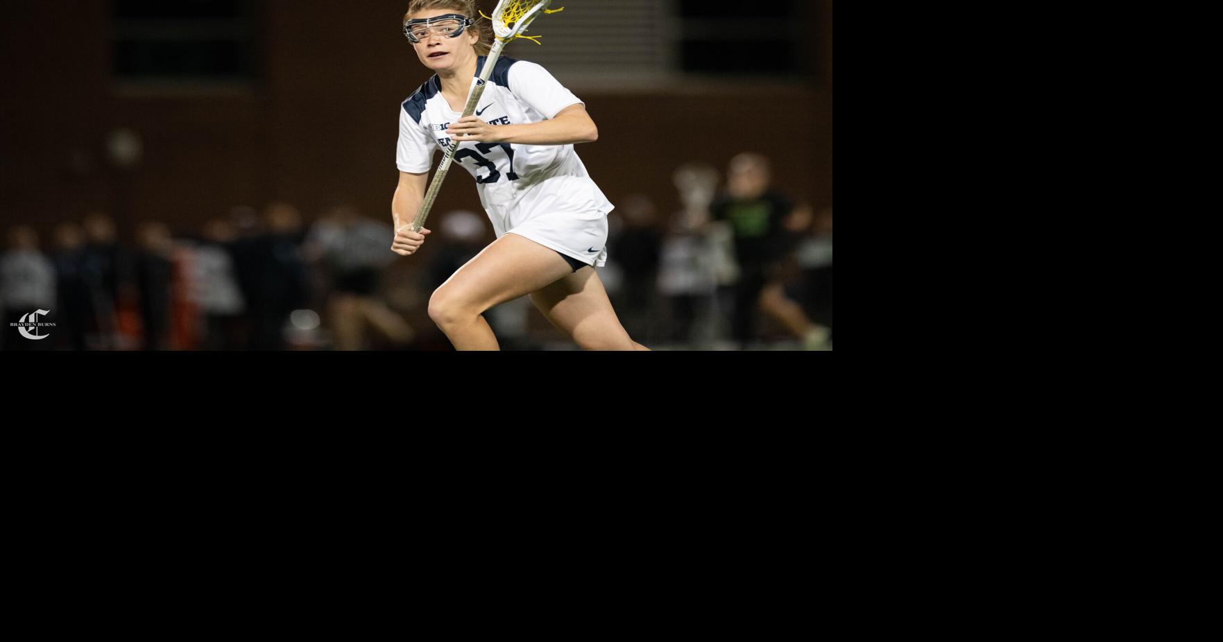 Womens Lax vs Oregon, Allen close up