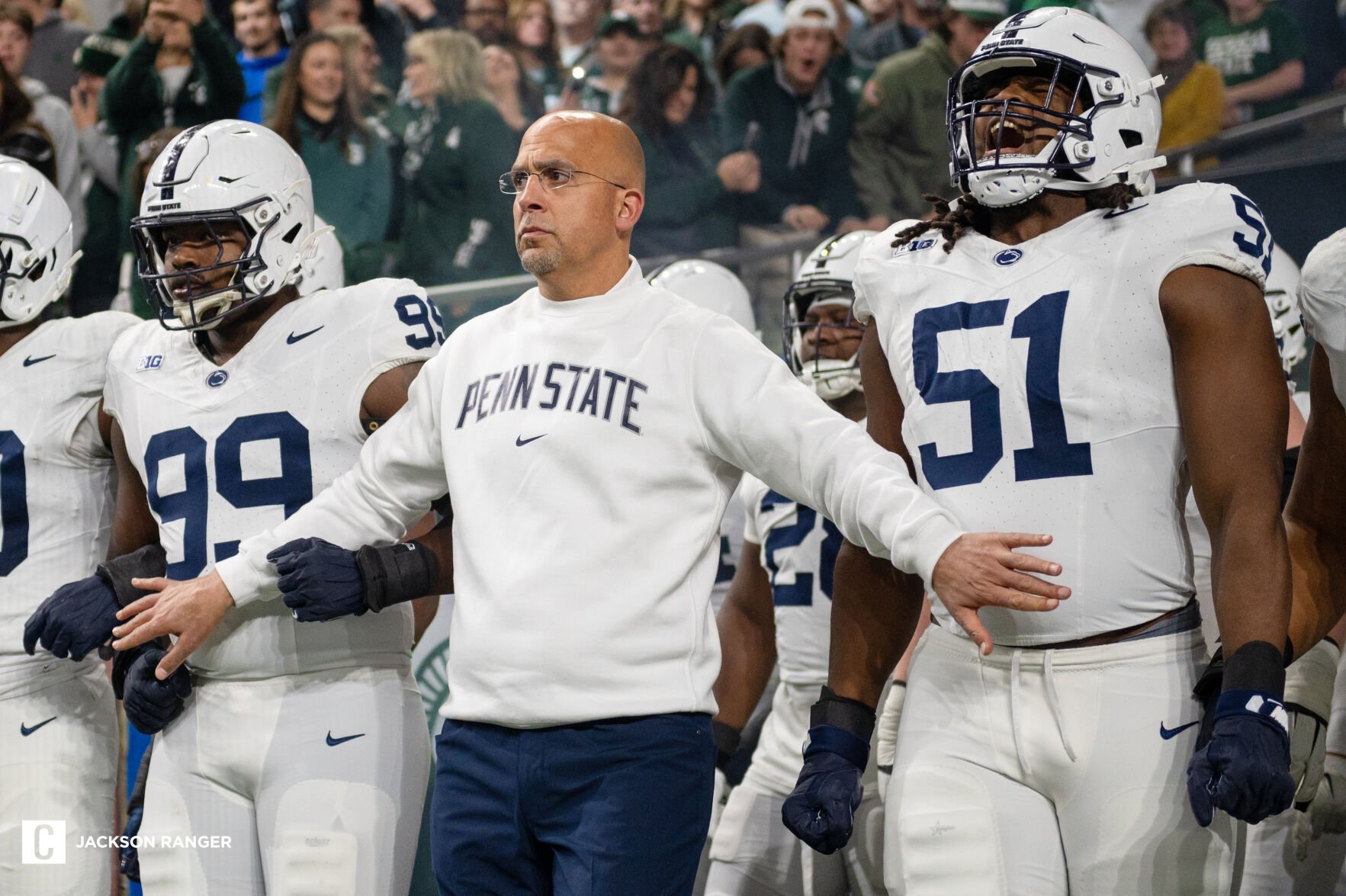 PSU Football V. Michigan State, Team Entrance